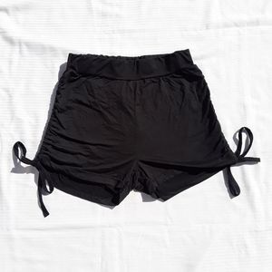 Love Love Love side cinched booty shorts